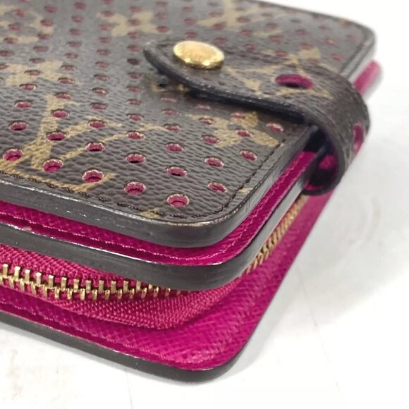 LOUIS VUITTON M95188 MonogramPerfo Compact zip Compact Wallet Folded wallet - Picture 5 of 15